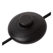 Lampadar Lucide KELSO metal, textil, negru, E27, 40W - 44719/81/30