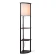 Lampadar Lucide MENNO lemn,bumbac,negru,crem,E27 - 44798/81/30