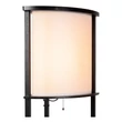 Lampadar Lucide MENNO lemn,bumbac,negru,crem,E27 - 44798/81/30