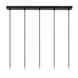 Pendul Lucide EVORA metal, negru, GU10 - 45406/05/30