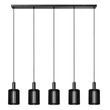 Pendul Lucide LAMBRES metal, negru, E27, 40W - 45410/05/30