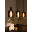 Pendul Lucide LAMBRES metal, negru, E27, 40W - 45410/05/30