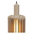 Pendul Lucide LAMBRES metal, bej, E27, 40W - 45410/05/41