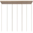 Pendul Lucide LAMBRES metal, bej, E27+GU10, 40W+35W - 45410/09/41