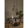 Pendul Lucide JOANET metal, sticla, negru, fumuriu, E27+GU10, 40W - 45494/16/96