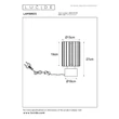 Veioza Lucide LAMBRES metal, negru, E27, 40W - 45510/01/30