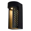 Aplica de perete exterioara Lucide KIRAN metal, negru, LED, 2700K, 10W, 450lm, IP65 - 45800/10/30