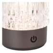 Veioza Lucide LILI acril,gri,transparent,LED,2700K,3W,80Lm - 46520/03/08