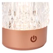 Veioza Lucide LILI acril,cupru,transparent,LED,2700K,3W,80Lm - 46520/03/17