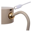 Veioza Lucide JOLAN metal, plastic, gri, LED, 3.5W, 90lm, 2700K-5700K - 46619/03/41