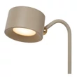 Veioza Lucide JOLAN metal, plastic, gri, LED, 3.5W, 90lm, 2700K-5700K - 46619/03/41