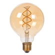Bec cu LED Lucide BULB sticla, chihlimbar, E27, 4.9W, 450lm, 2200K - 49032/95/62