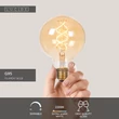 Bec cu LED Lucide BULB sticla, chihlimbar, E27, 4.9W, 450lm, 2200K - 49032/95/62