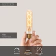 Bec cu LED Lucide BULB sticla, chihlimbar, E27, 4.9W, 410lm, 2200K - 49035/95/62