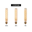 Bec cu LED Lucide BULB sticla, chihlimbar, E27, 4.9W, 440lm, 2200K - 49035/96/62