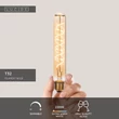 Bec cu LED Lucide BULB sticla, chihlimbar, E27, 4.9W, 440lm, 2200K - 49035/96/62