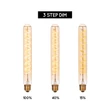 Bec cu LED Lucide BULB sticla, chihlimbar, E27, 4.9W, 450lm, 2200K - 49035/97/62
