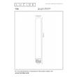 Bec cu LED Lucide BULB sticla, chihlimbar, E27, 4.9W, 450lm, 2200K - 49035/97/62