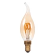 Bec cu LED Lucide BULB sticla, chihlimbar, E14, 3W, 190lm, 2200K - 49036/95/62
