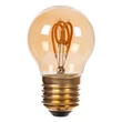 Bec cu LED Lucide BULB sticla, chihlimbar, E27, 3W, 190lm, 2200K - 49045/95/62