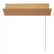 Pendul Lucide LAMBADA metal, sampanie, LED, 47W, 3700lm, 2700K - 52401/54/05