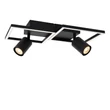 Plafoniera Lucide ARIANNE metal, negru, LED+GU10, 23W+50W, 850lm - 53102/24/30