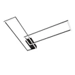 Plafoniera Lucide ARIANNE metal, negru, LED, 23W, 1100lm, 2700K-4000K - 53104/22/30