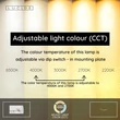 Plafoniera Lucide NICOLA metal, bej, LED, 37W, 1600lm, 2700K-4000K - 53113/36/41