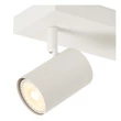 Spot Lucide AMIGO metal, alb, GU10, 40W - 53910/02/31