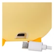 Lampa decor pentru copii Lucide PINCHA silicon, galben, LED, 1.5W, 23lm, 2100K - 54500/01/34