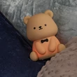 Veioza Lucide PINCHA BEAR plastic multicolor LED - 54500/01/43