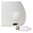 Lampa decor pentru copii Lucide PINCHA silicon, alb, LED, 1.5W, 23lm, 2100K - 54500/01/66