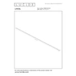 Sina magnetica Lucide LINIAL metal - 55900/00/08