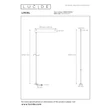 Accesorii pentru sina magnetica Lucide LINIAL metal, sampanie - 55900/05/05