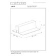 Accesorii pentru sina magnetica Lucide LINIAL metal - 55900/14/08