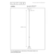 Accesorii pentru sina magnetica Lucide LINIAL metal, sampanie - 55900/97/05