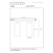 Sursa de lumina pentru sina magnetica Lucide LINIAL BIXX metal, LED, 8W, 600lm - 55901/16/08