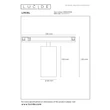 Sursa de lumina pentru sina magnetica Lucide LINIAL MOX metal, sampanie, LED, 10W, 830lm - 55902/10/05