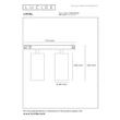 Sursa de lumina pentru sina magnetica Lucide LINIAL MOXX metal, sampanie, LED, 10W, 825lm - 55902/20/05
