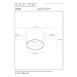 Sursa de lumina pentru sina magnetica Lucide LINIAL LUX metal, LED, 8W, 700lm - 55905/08/08