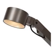 Veioza Lucide OGDEN metal, gri, LED, 7W, 480lm, 3000K - 56505/06/15