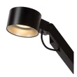 Veioza Lucide OGDEN metal, negru, LED, 7W, 480lm, 3000K - 56505/06/30