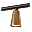 Pendul Lucide TIANA metal, negru, sampanie, GU10, 25W - 65401/04/05