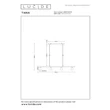 Pendul Lucide TIANA metal, maro, GU10, 25W - 65401/04/41