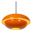 Pendul Lucide YOUNES metal, portocaliu, E27, 40W - 65404/40/53