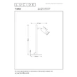Veioza Lucide TIANA metal, negru, sampanie, GU10, 25W - 65501/01/05