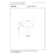 Veioza Lucide BARONE metal, portocaliu, E27, 40W - 65502/52/53