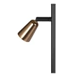 Lampadar Lucide TIANA metal, negru, sampanie, GU10, 25W - 65701/02/05
