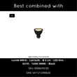 Lampadar Lucide TIANA metal, maro, GU10, 25W - 65701/02/41