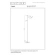 Lampadar Lucide TIANA metal, maro, GU10, 25W - 65701/02/41